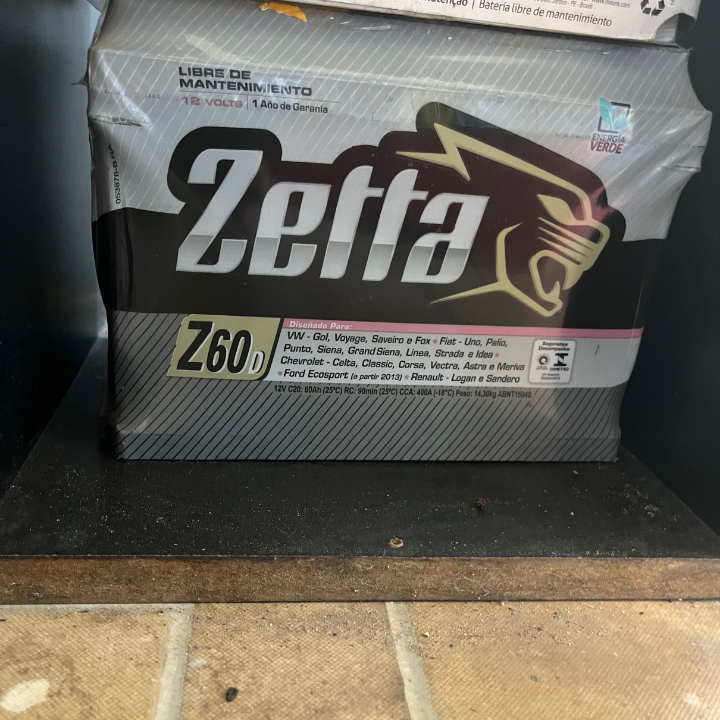 Bateria Zetta disponível na ED+ Baterias
